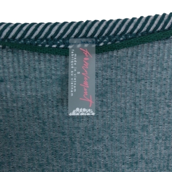 NWT Free People Movement Ribbed Long Sleeve Top Size Small - Picture 7 of 9